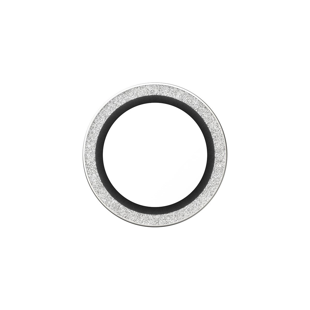 PanzerGlass® Hoops® Kameralinsebeskytter Glitter Sølv iPhone Air